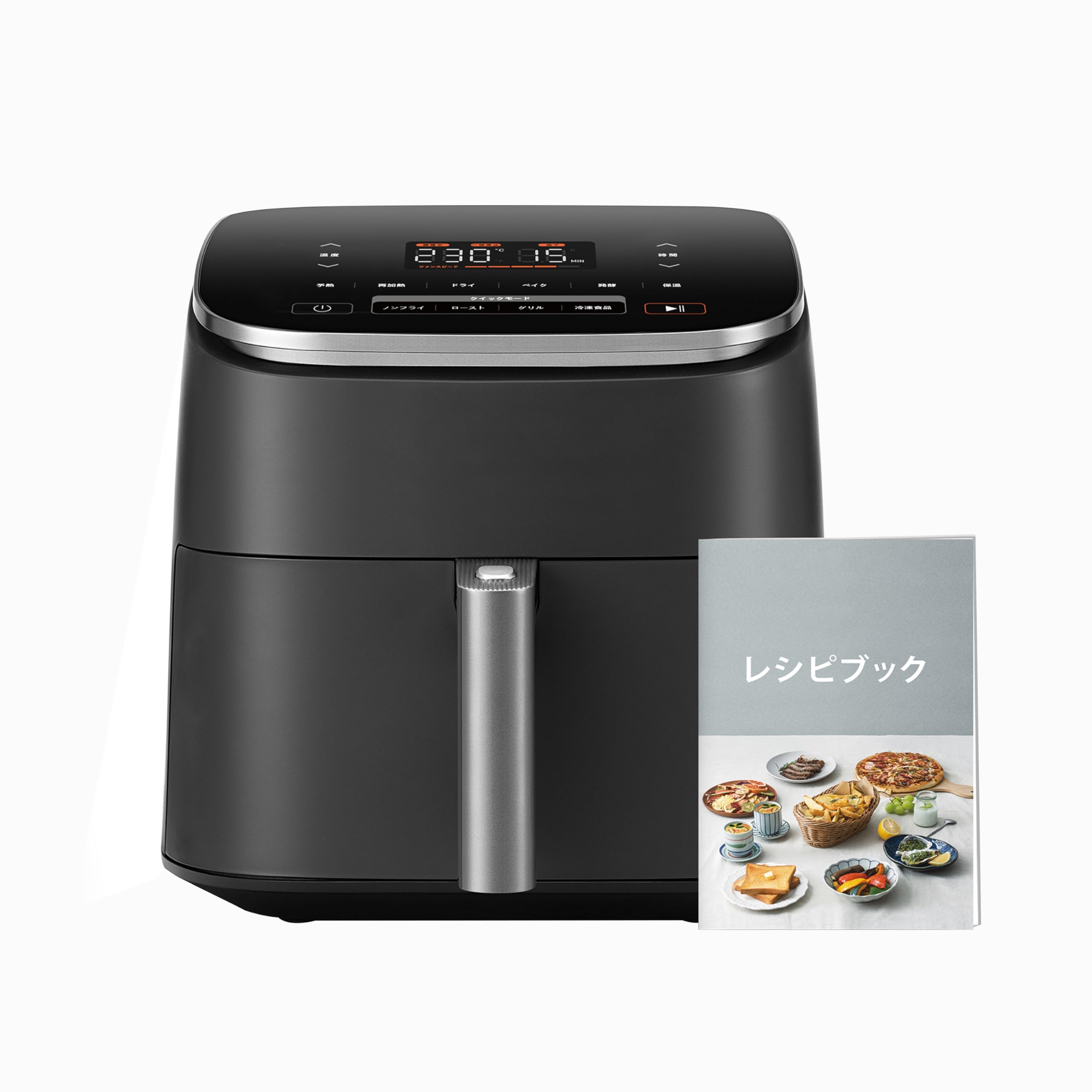 Amazon.co.jp: エアフライヤー、6リットル大容量、DCモーター、高速